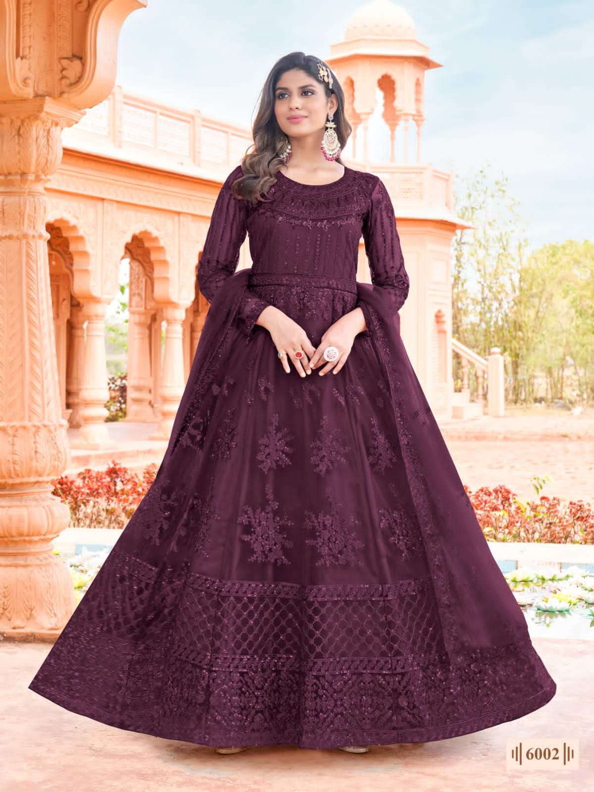 AANAYA VOL-160 BY TWISHA 6001 TO 6004 SERIES BEAUTIFUL ANARKALI SUITS  COLORFUL STYLISH FANCY CASUAL