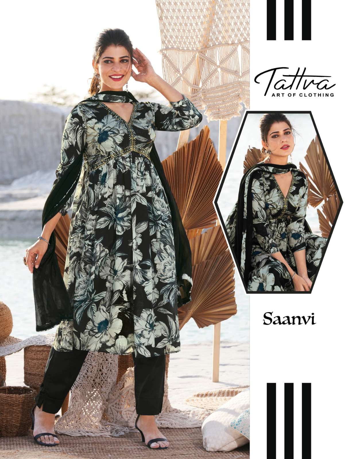 Alia By Tattva 01 To 03 Series Designer Suits Collection Beautiful Stylish Colorful Fancy Party Wear & Occasional Wear Viscose Chinnon Dresses At Wholesale Price