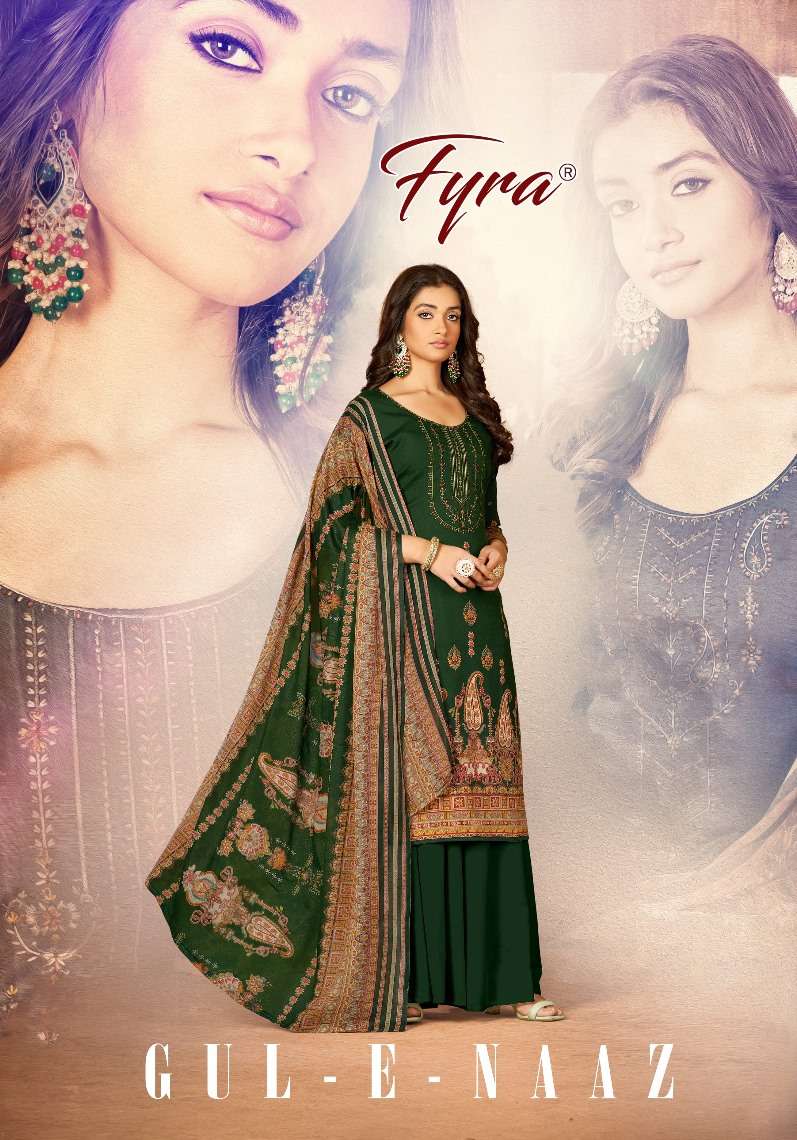Gul-E-Naaz By Fyra 101 To 110 Series Beautiful Suits Colorful Stylish Fancy Casual Wear & Ethnic Wear Pure Cotton Print Dresses At Wholesale Price