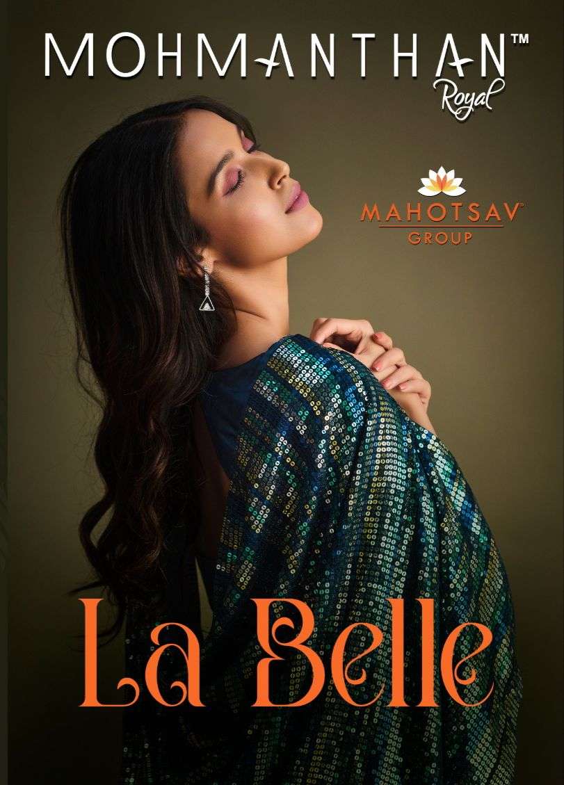 La Belle By Mohmanthan 23004 To 23017 Series Indian Traditional Wear Collection Beautiful Stylish Fancy Colorful Party Wear & Occasional Wear Silk Sarees At Wholesale Price