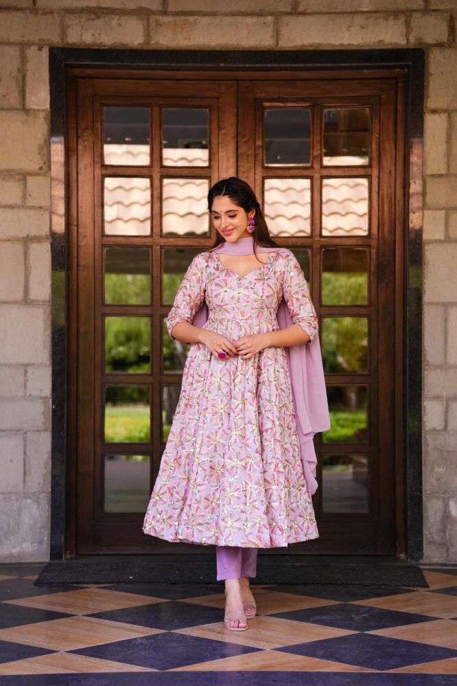 1292 BY FASHID WHOLESALE BEAUTIFUL ANARKALI SUITS COLORFUL STYLISH FANCY CASUAL WEAR ETHNIC WEAR FAUX