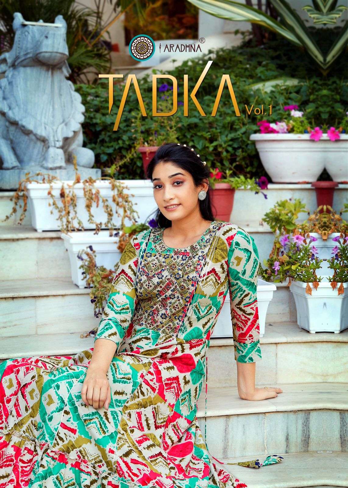 Fashion Tadka Vol-1 By Aradhna Fashion 1001 To 1010 Series Designer Stylish Fancy Colorful Beautiful Party Wear & Ethnic Wear Collection Rayon Print Gowns At Wholesale Price