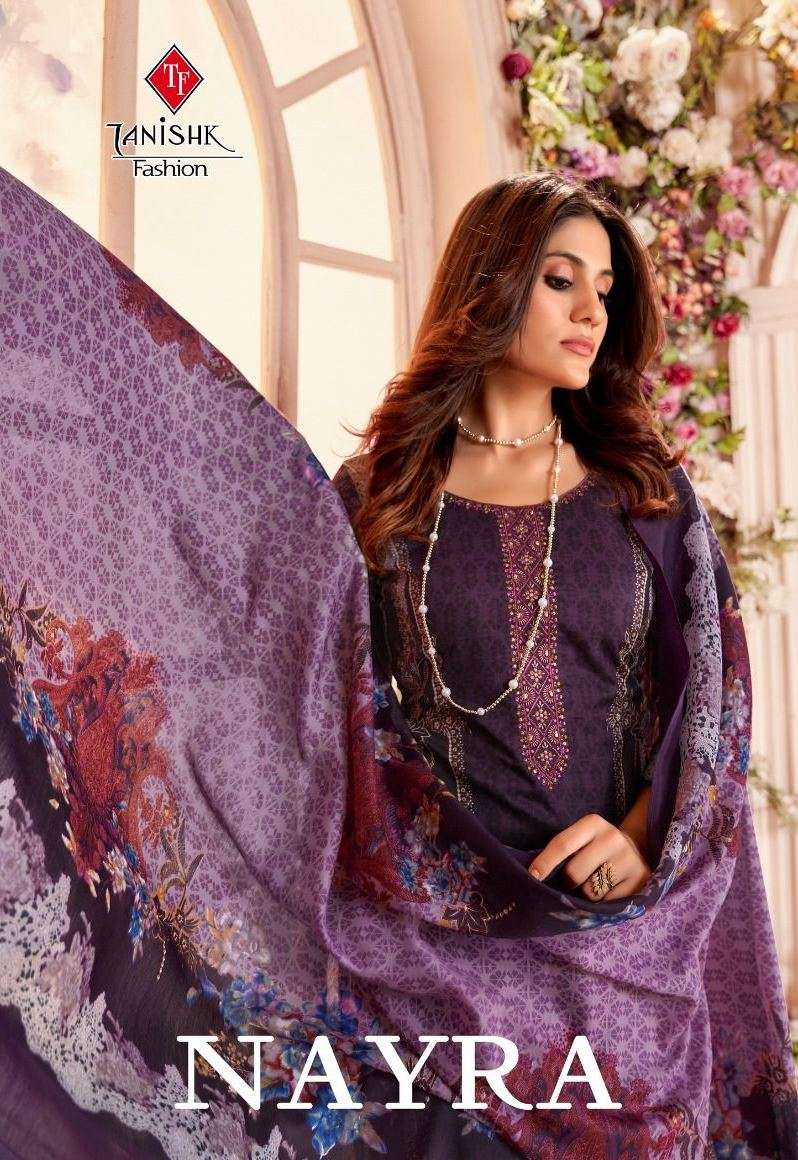 Nayra By Tanishk Fashion 9501 To 9508 Series Beautiful Festive Suits Colorful Stylish Fancy Casual Wear & Ethnic Wear Pure Cambric Cotton Print Dresses At Wholesale Price