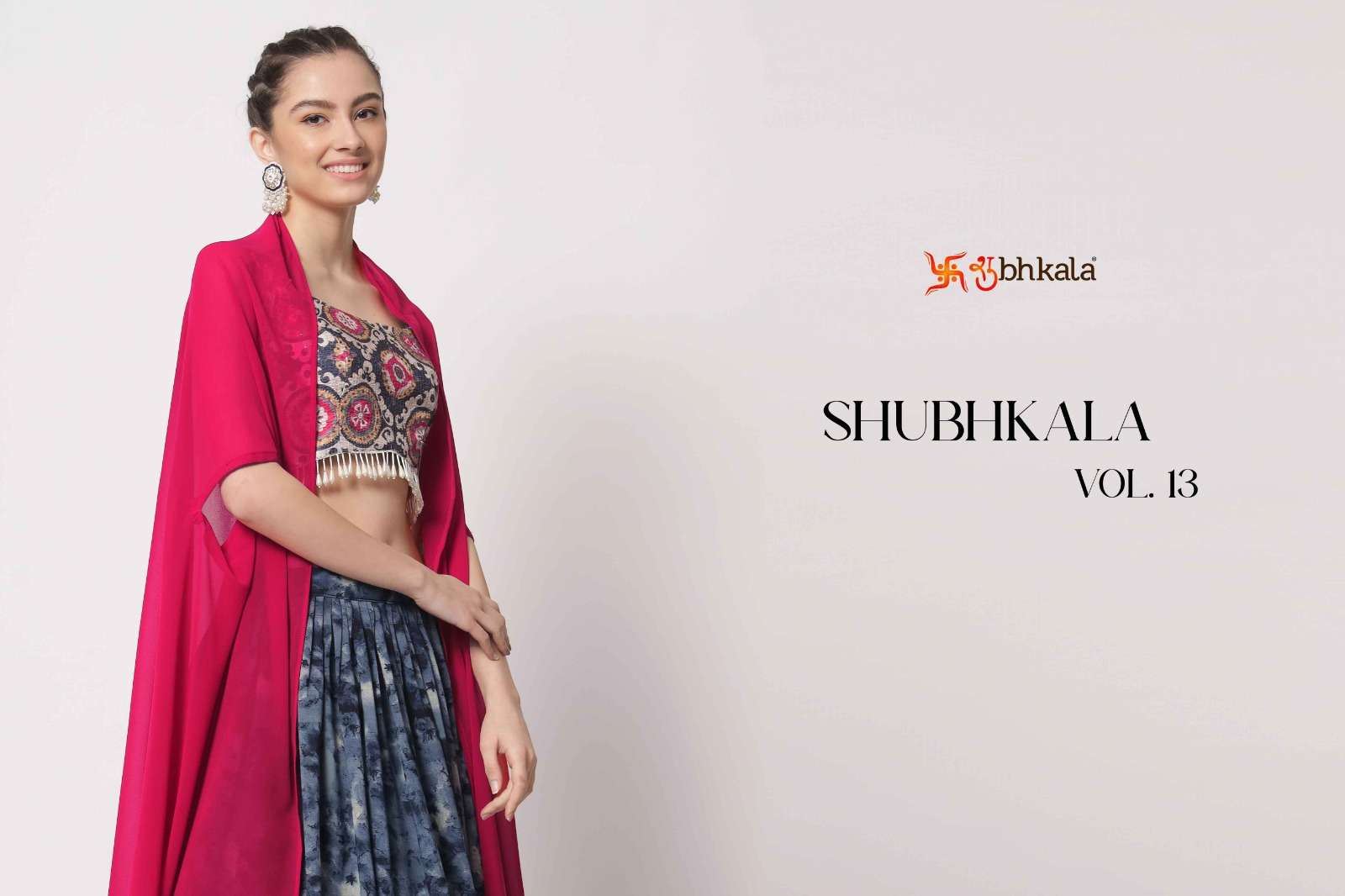 Shubhkala Vol-13 By Shubhkala 7091 To 7093 Series Bridal Wear Collection Beautiful Stylish Colorful Fancy Party Wear & Occasional Wear Chinnon Silk Lehengas At Wholesale Price
