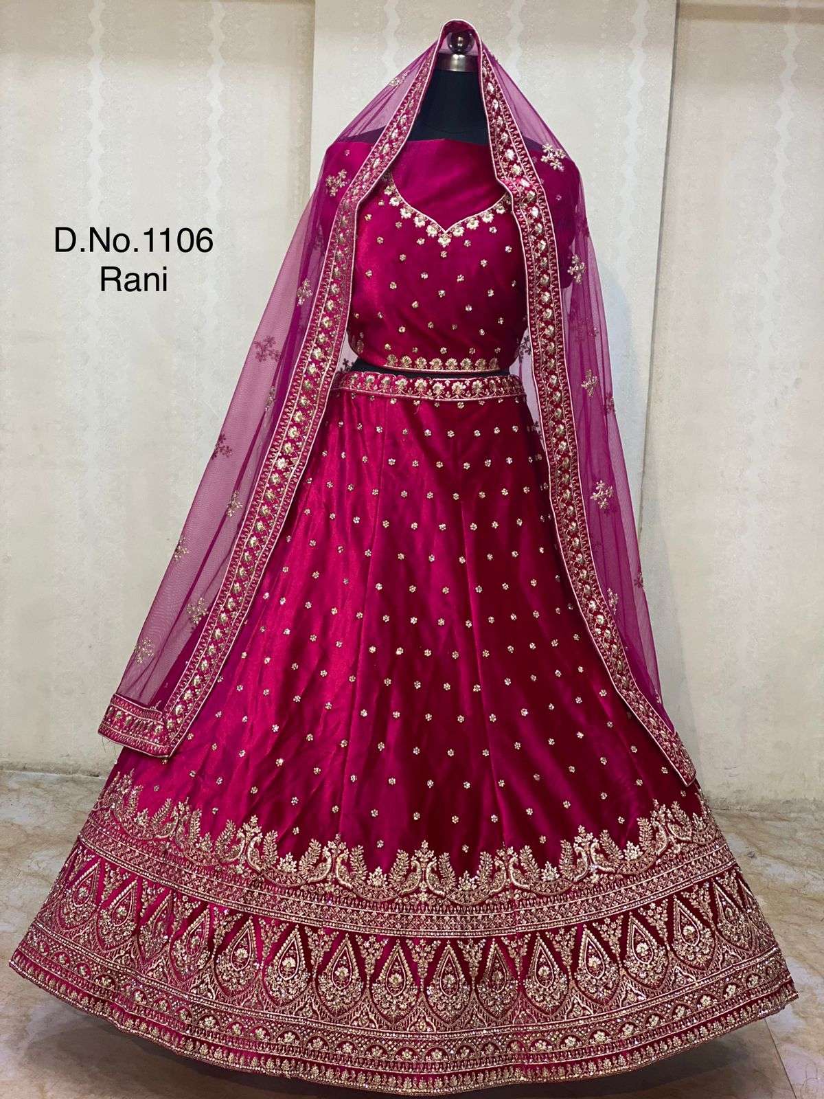 Buy BollyWood Stylish Wedding Wear Design Bridal Lehenga Choli Gujju  Fashions at Rs. 16349 online from Gujju Fashion Designer Lehnga Choli :  A2246