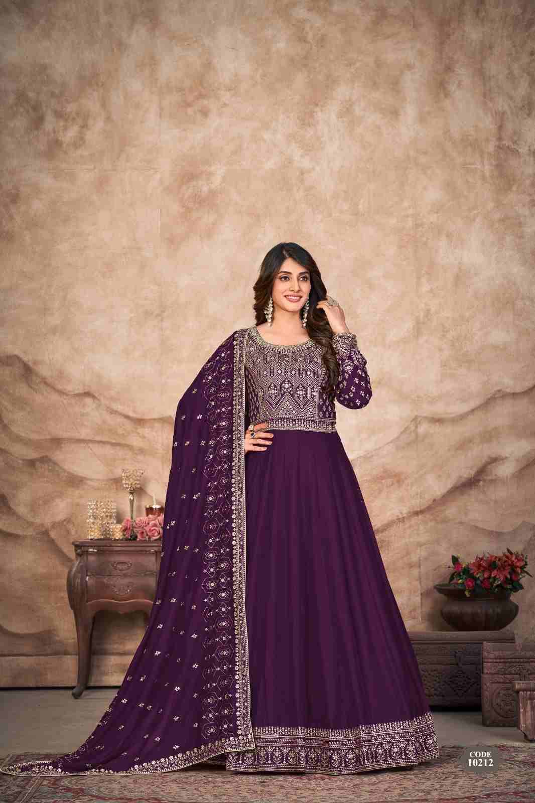 Anjubaa Vol-21 By Fashid Wholesale 10211 To 10214 Series Beautiful Anarkali Suits Colorful Stylish Fancy Casual Wear & Ethnic Wear Art Silk Embroidered Dresses At Wholesale Price