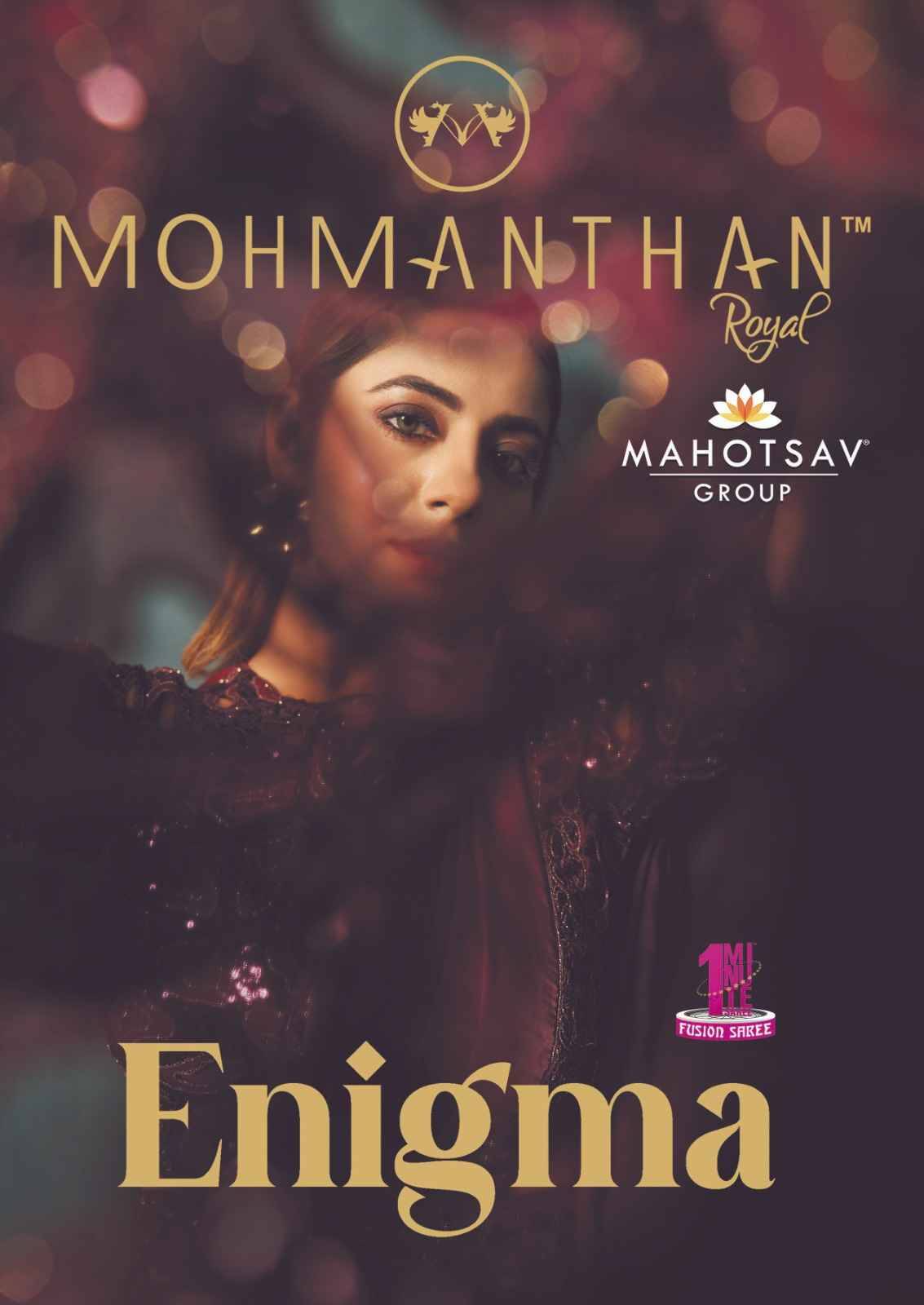 Enigma By Mohmanthan 23301 To 23313 Series Indian Traditional Wear Collection Beautiful Stylish Fancy Colorful Party Wear & Occasional Wear Fancy Sarees At Wholesale Price