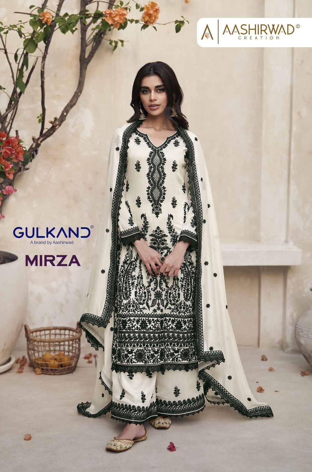 Mirza By Aashirwad Creation 9791 To 9792 Series Beautiful Sharara Suits Colorful Stylish Fancy Casual Wear & Ethnic Wear Premium Silk Dresses At Wholesale Price