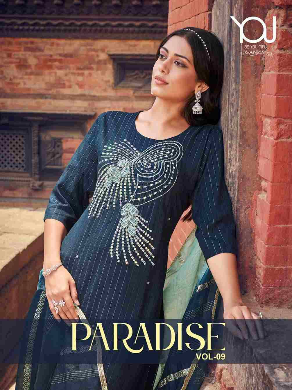 Paradise Vol-9 By You 1201 To 1206 Series Beautiful Festive Suits Colorful Stylish Fancy Casual Wear & Ethnic Wear Pure Viscose Dresses At Wholesale Price