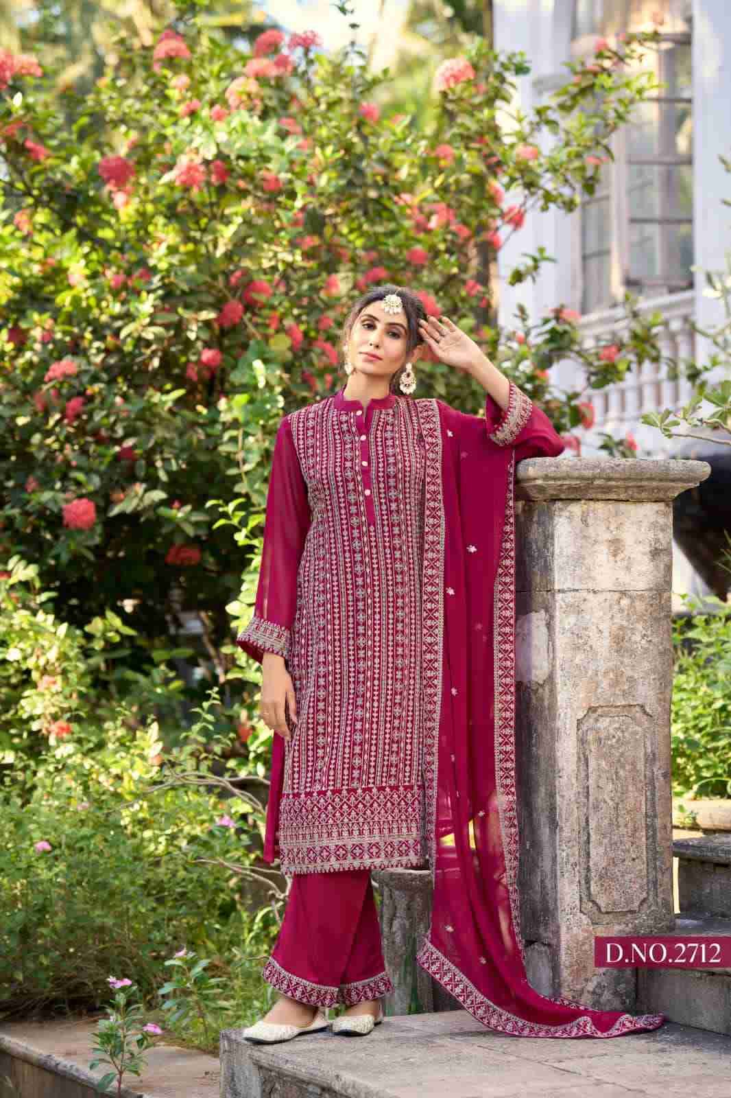 Twisha Vol-27 By Twisha 2711 To 2714 Series Beautiful Festive Suits Colorful Stylish Fancy Casual Wear & Ethnic Wear Silk Embroidered Dresses At Wholesale Price