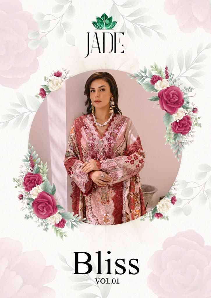 Jade Vol-1 By Jade 1001 To 1008 Series Beautiful Suits Stylish Colorful Fancy Casual Wear & Ethnic Wear Cotton Print Dresses At Wholesale Price