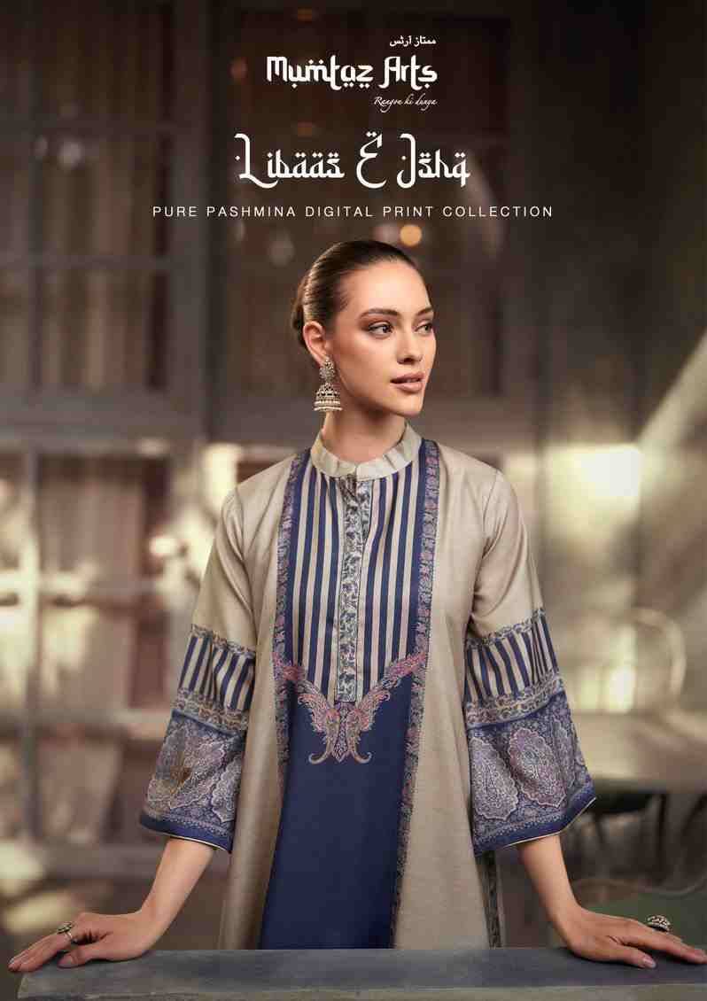 Libaas E Ishq By Mumtaz Arts 45001 To 45006 Series Beautiful Festive Suits Colorful Stylish Fancy Casual Wear & Ethnic Wear Pure Viscose Pashmina Embroidered Dresses At Wholesale Price