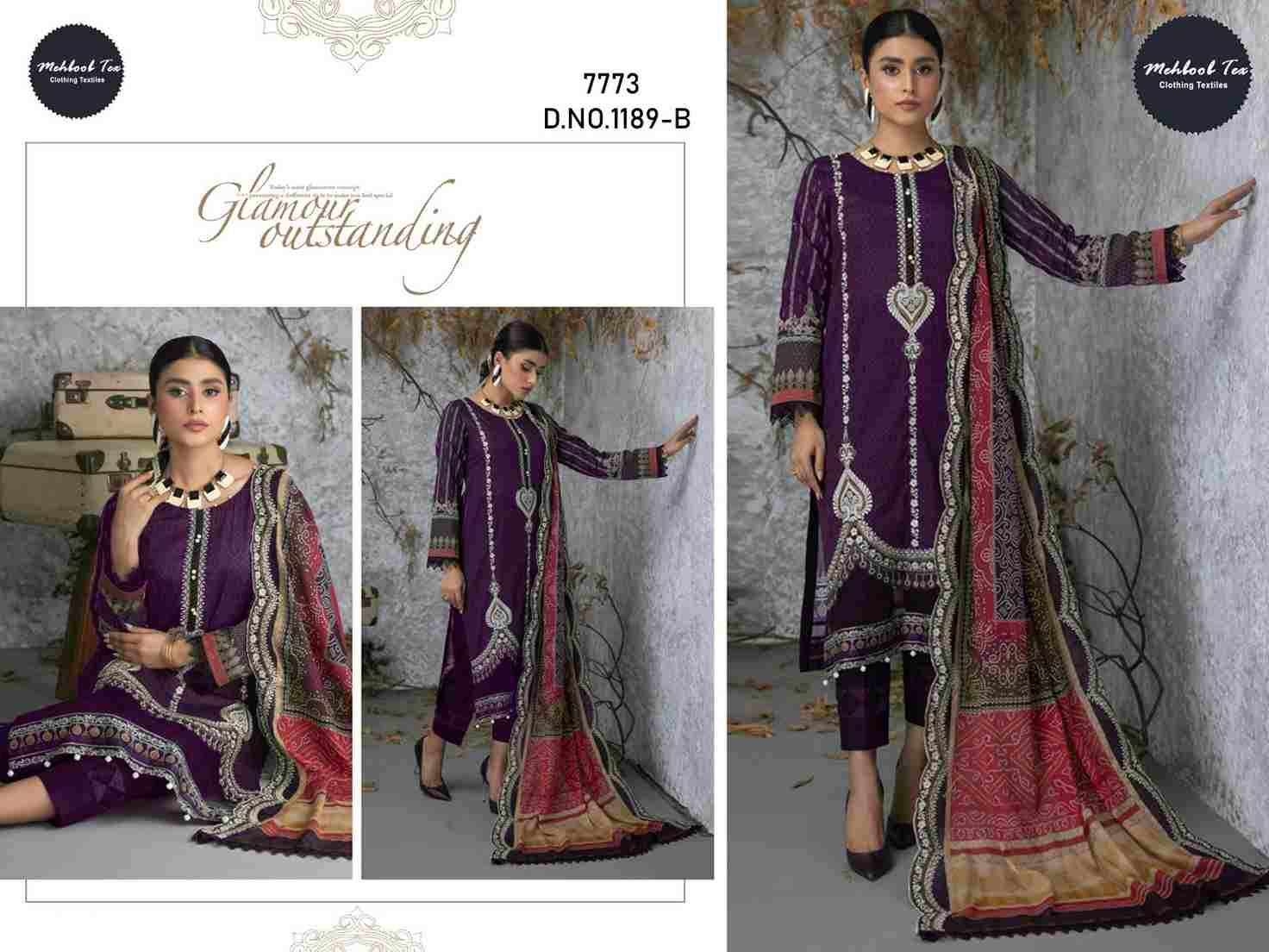 MEHBOOB HIT DESIGN 1189 COLOURS BY MEHBOOB TEX 1189-A TO 1189-B SERIES ...