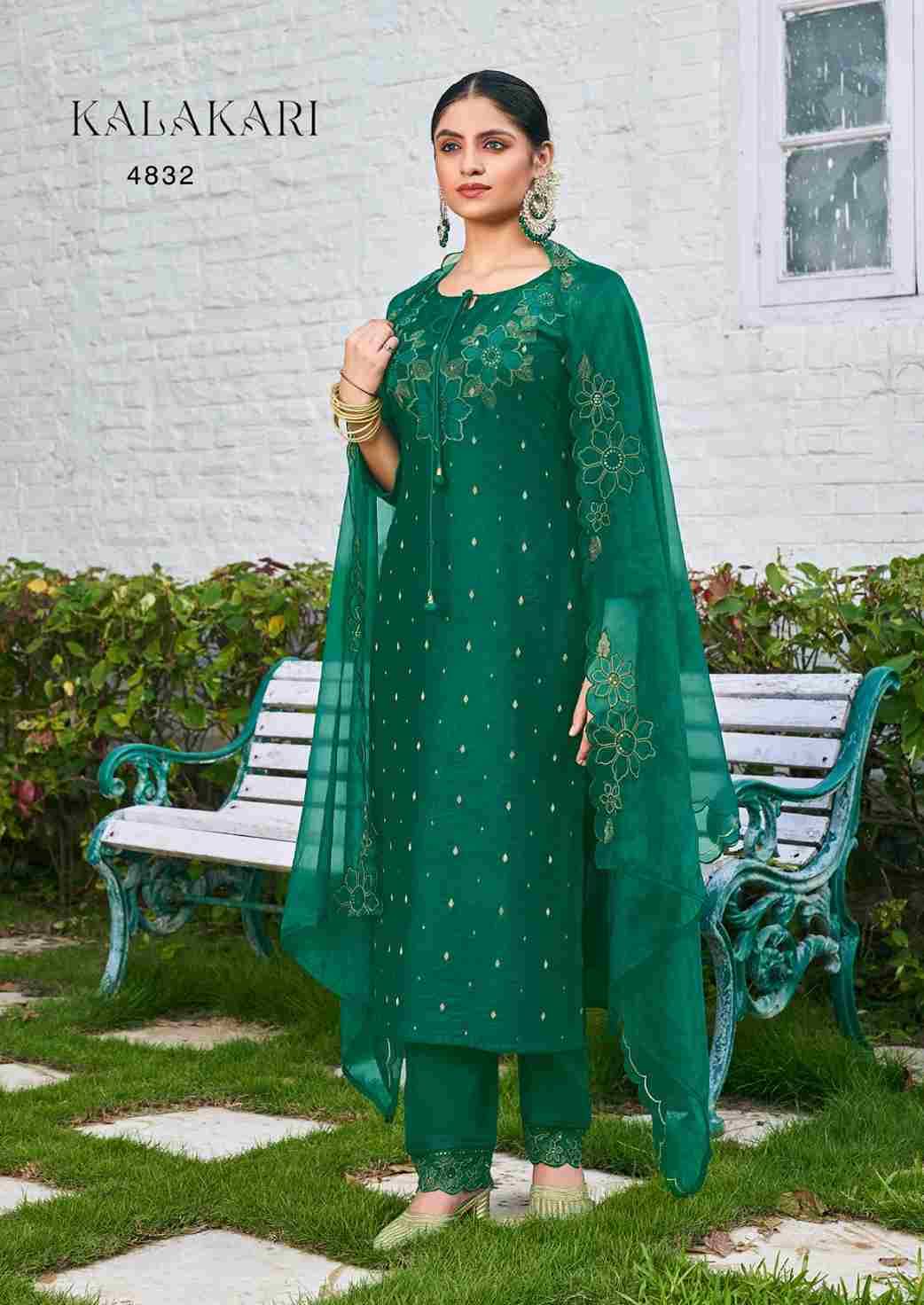 Kalakari By Rangoon 4831 To 4836 Series Beautiful Suits Colorful Stylish Fancy Casual Wear & Ethnic Wear Viscose Jacquard Dresses At Wholesale Price