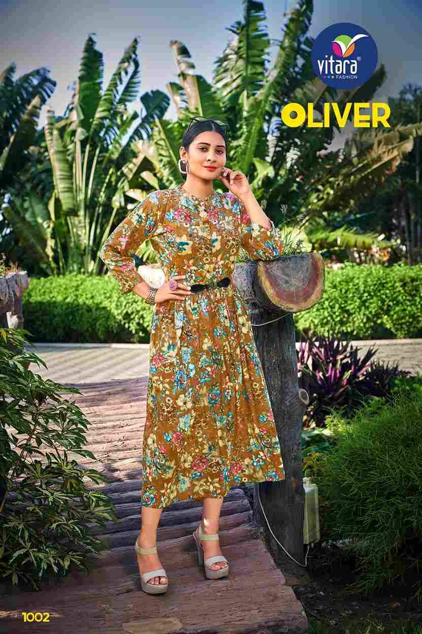 Buy Blue Hills Glamour Vol 30 Rayon Long Printed Kurtis With Dupatta  collection