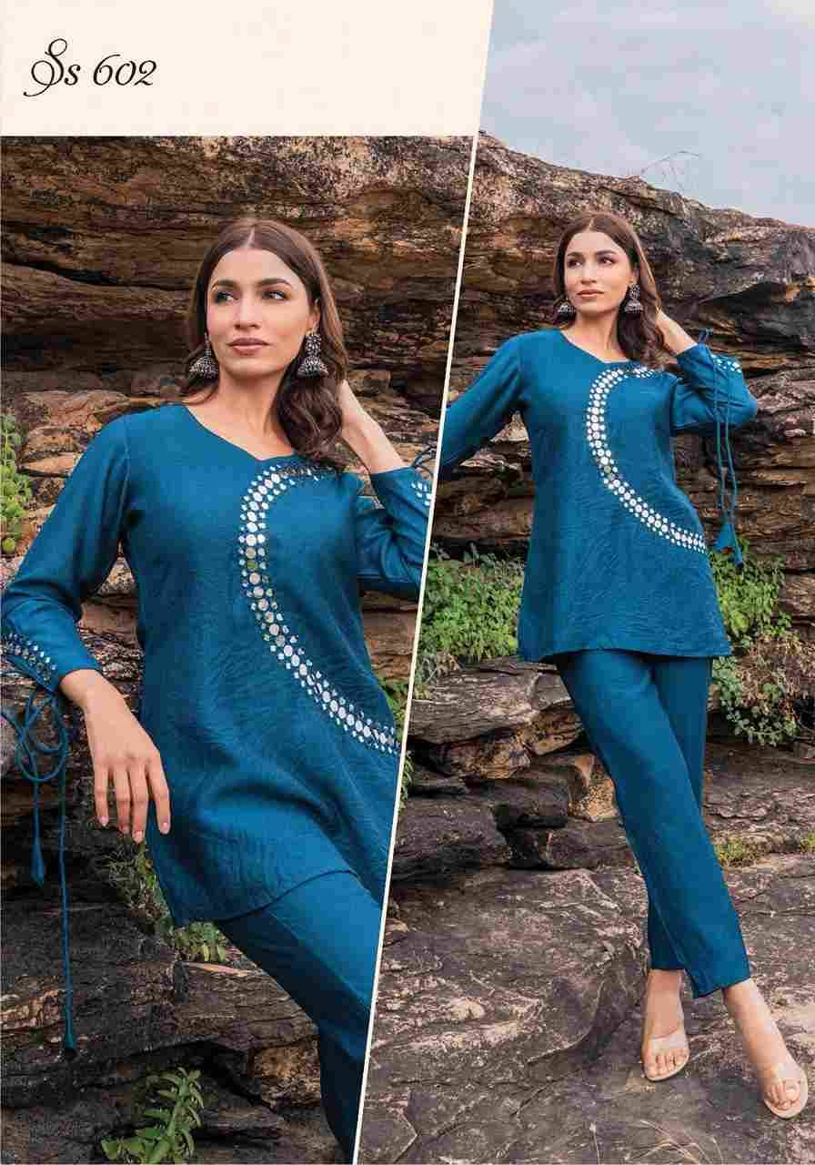Sho-Shaa Vol-6 By 18 Attitude 601 To 607 Series Designer Stylish Fancy Colorful Beautiful Party Wear & Ethnic Wear Collection Heavy Viscose Tops With Bottom At Wholesale Price