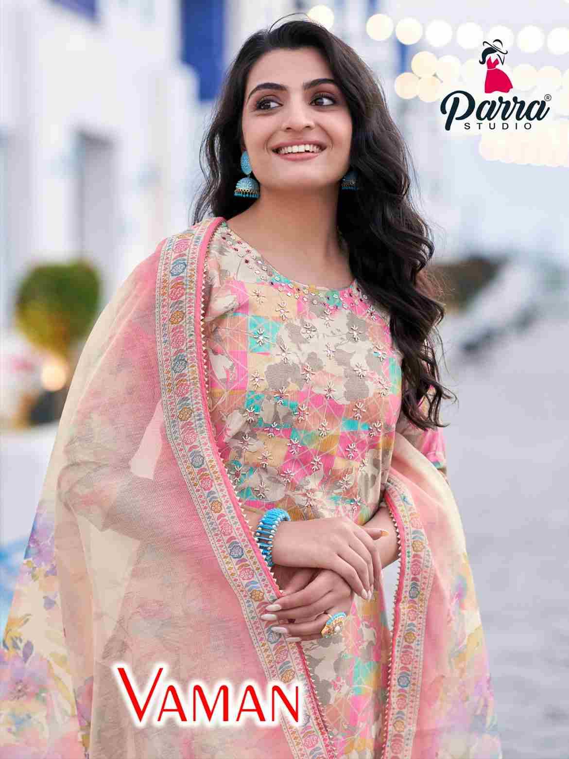 Vaman By Parra Studio 1001 To 1005 Series Festive Suits Beautiful Fancy Colorful Stylish Party Wear & Occasional Wear Modal Chanderi Dresses At Wholesale Price