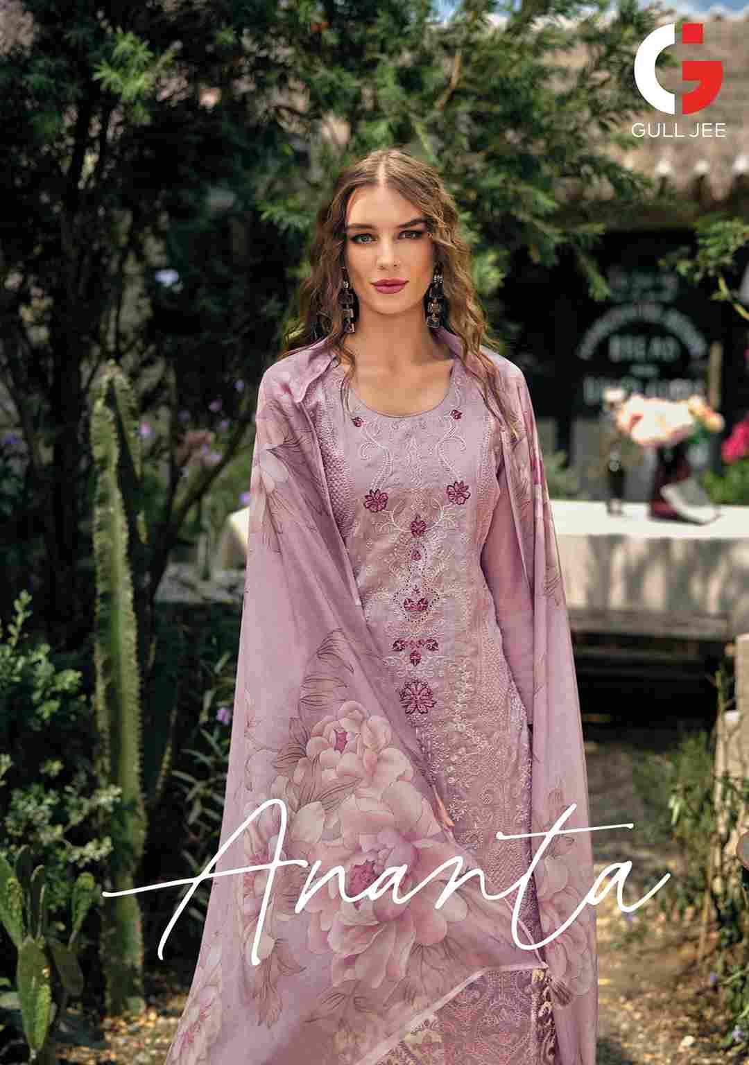 Ananta By Gull Jee 1001 To 1006 Series Beautiful Stylish Fancy Colorful Casual Wear & Ethnic Wear Collection Pure Silk Dresses At Wholesale Price