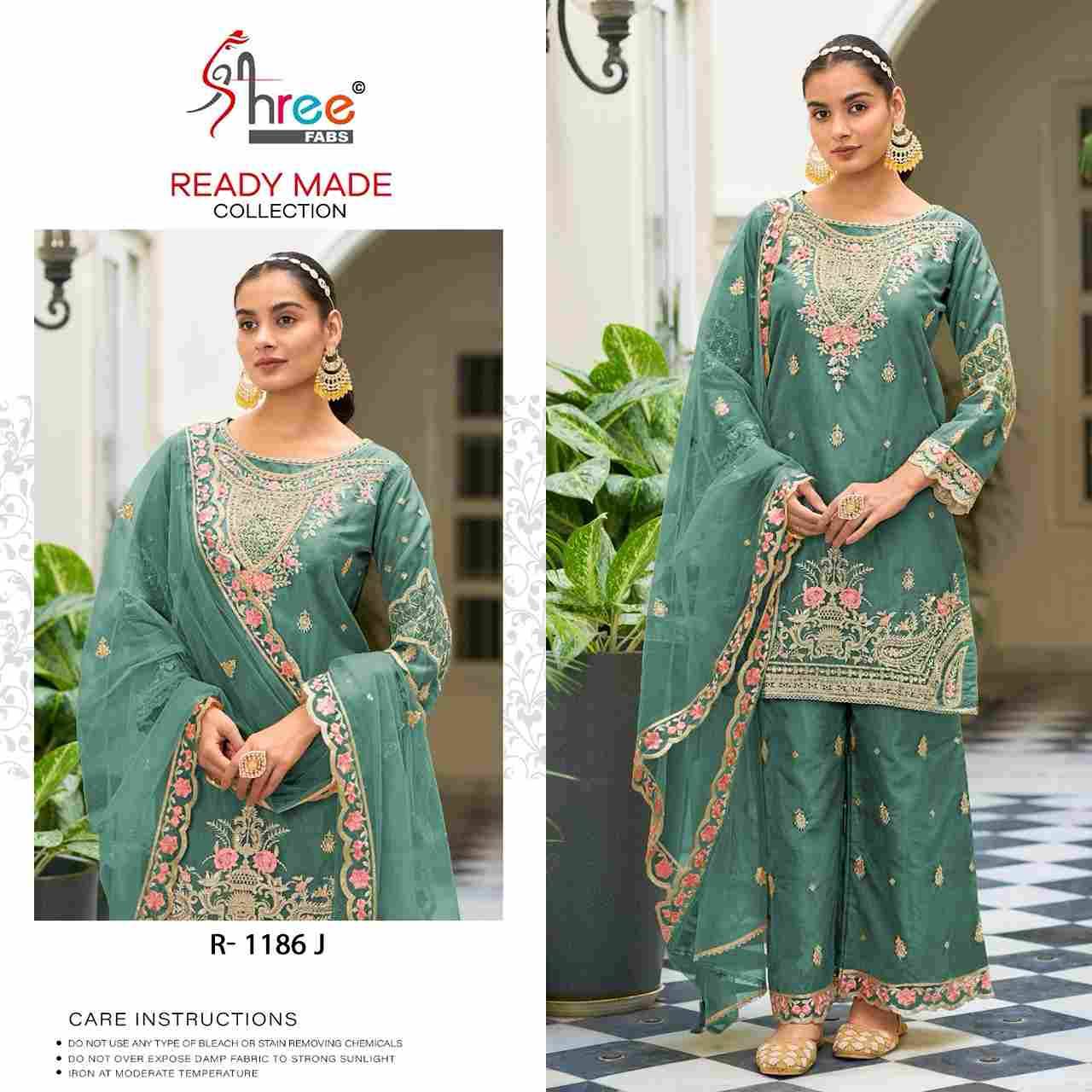 Shree Fabs Hit Design R-1186 Colours Vol-3 By Shree Fabs R-1186-I To R-1186-L Series Pakistani Suits Beautiful Fancy Colorful Stylish Party Wear & Occasional Wear Chiffon Embroidery Dresses At Wholesale Price