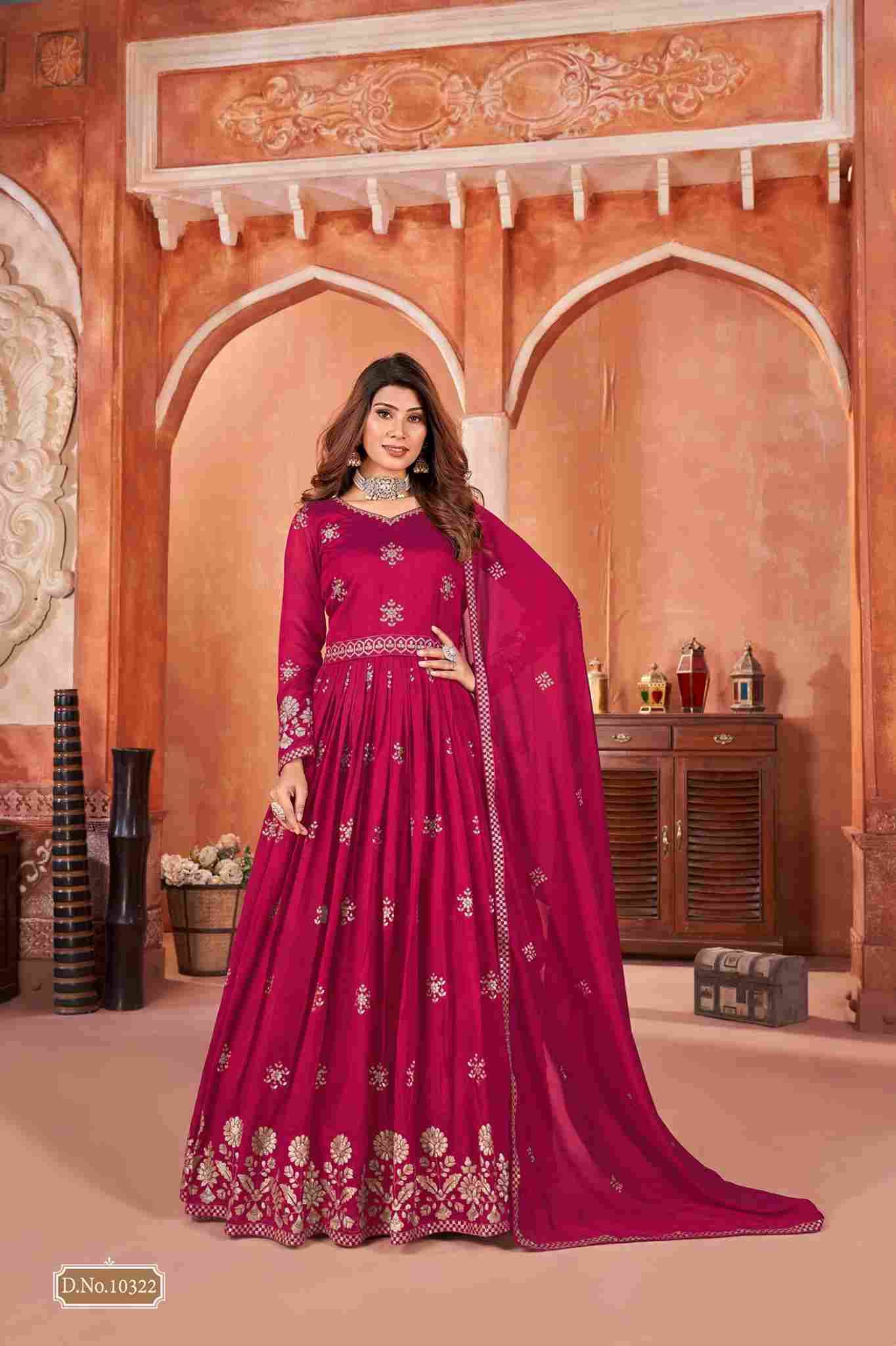 Anjubaa Vol-32 By Fashid Wholesale 10321 To 10324 Series Designer Anarkali Suits Beautiful Fancy Colorful Stylish Party Wear & Occasional Wear Art Silk Dresses At Wholesale Price
