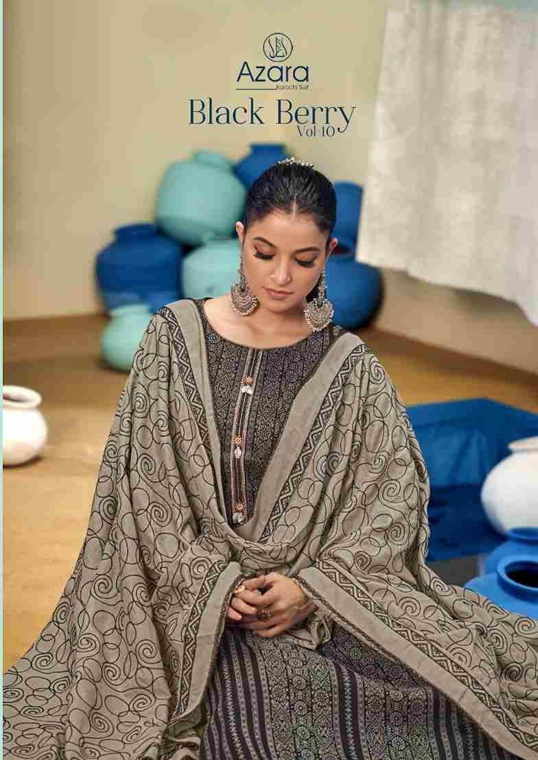 Black Berry Vol-10 By Azara 88001 To 88004 Series Beautiful Stylish Festive Suits Fancy Colorful Casual Wear & Ethnic Wear & Ready To Wear Cotton Print Dresses At Wholesale Price