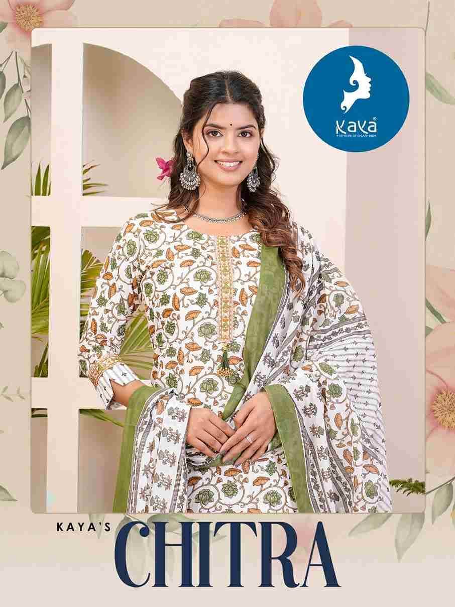 Chitra By Kaya 01 To 08 Series Festive Suits Beautiful Fancy Colorful Stylish Party Wear & Occasional Wear Cotton Print Dresses At Wholesale Price
