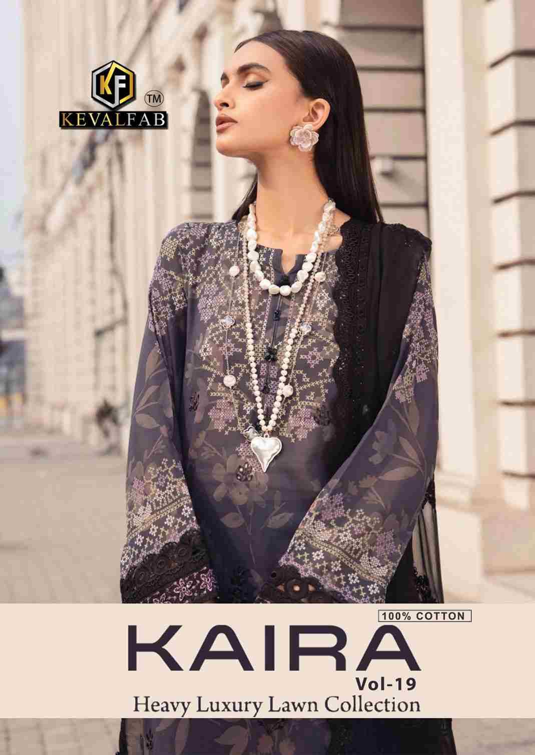 Kaira Vol-19 By Keval Fab 1901 To 1906 Series Beautiful Festive Suits Colorful Stylish Fancy Casual Wear & Ethnic Wear Pure Cotton Print Dresses At Wholesale Price