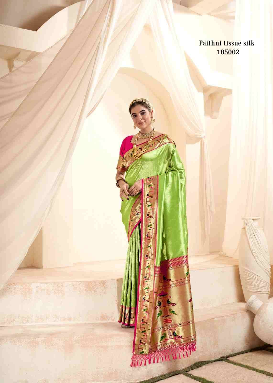 Mangalya Silk By Rajpath 185001 To 185008 Series Indian Traditional Wear Collection Beautiful Stylish Fancy Colorful Party Wear & Occasional Wear Silk Sarees At Wholesale Price