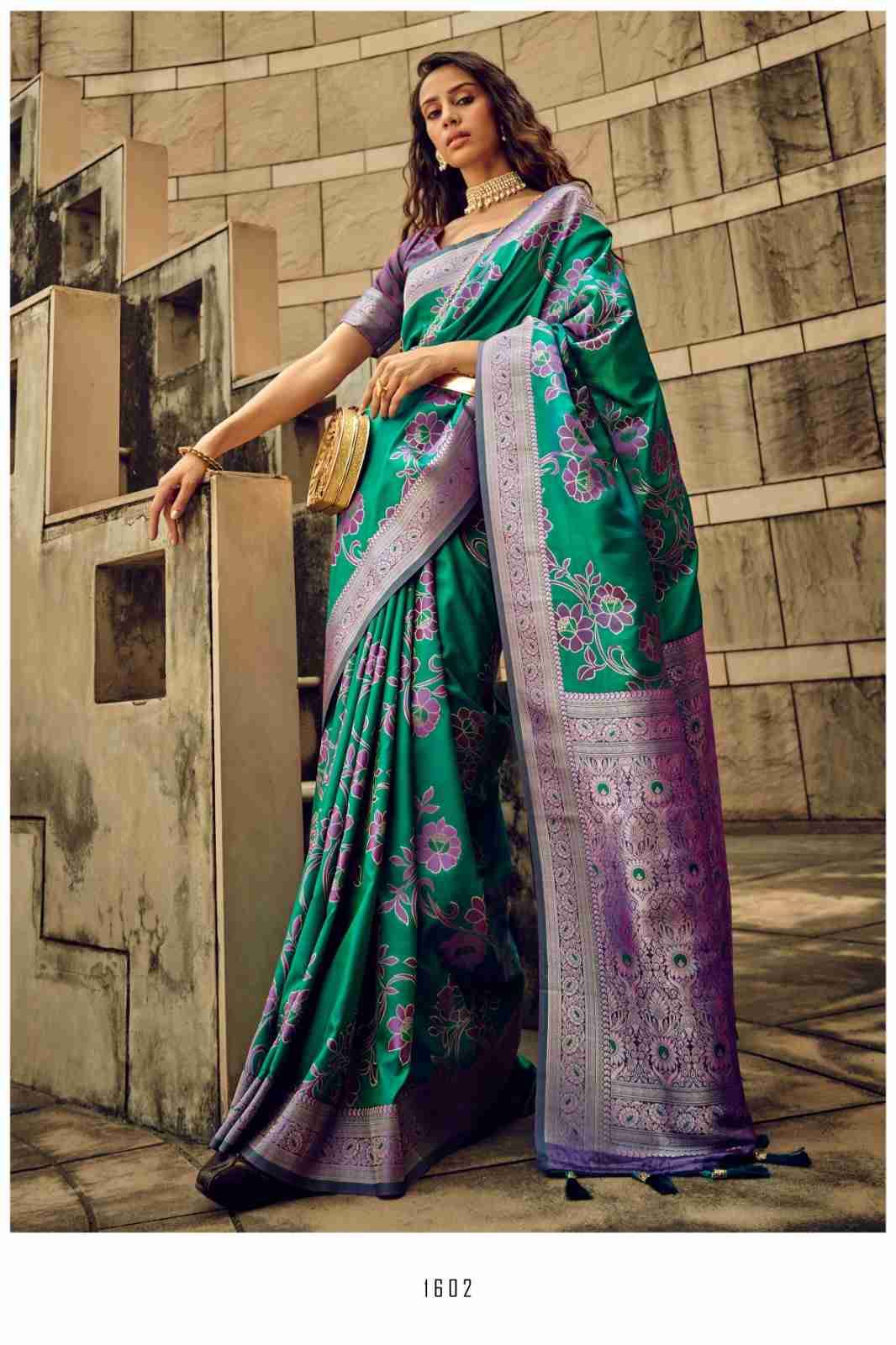 RF 1601 Series By Fashid Wholesale 1601 To 1606 Series Indian Traditional Wear Collection Beautiful Stylish Fancy Colorful Party Wear & Occasional Wear Satin Brasso Sarees At Wholesale Price