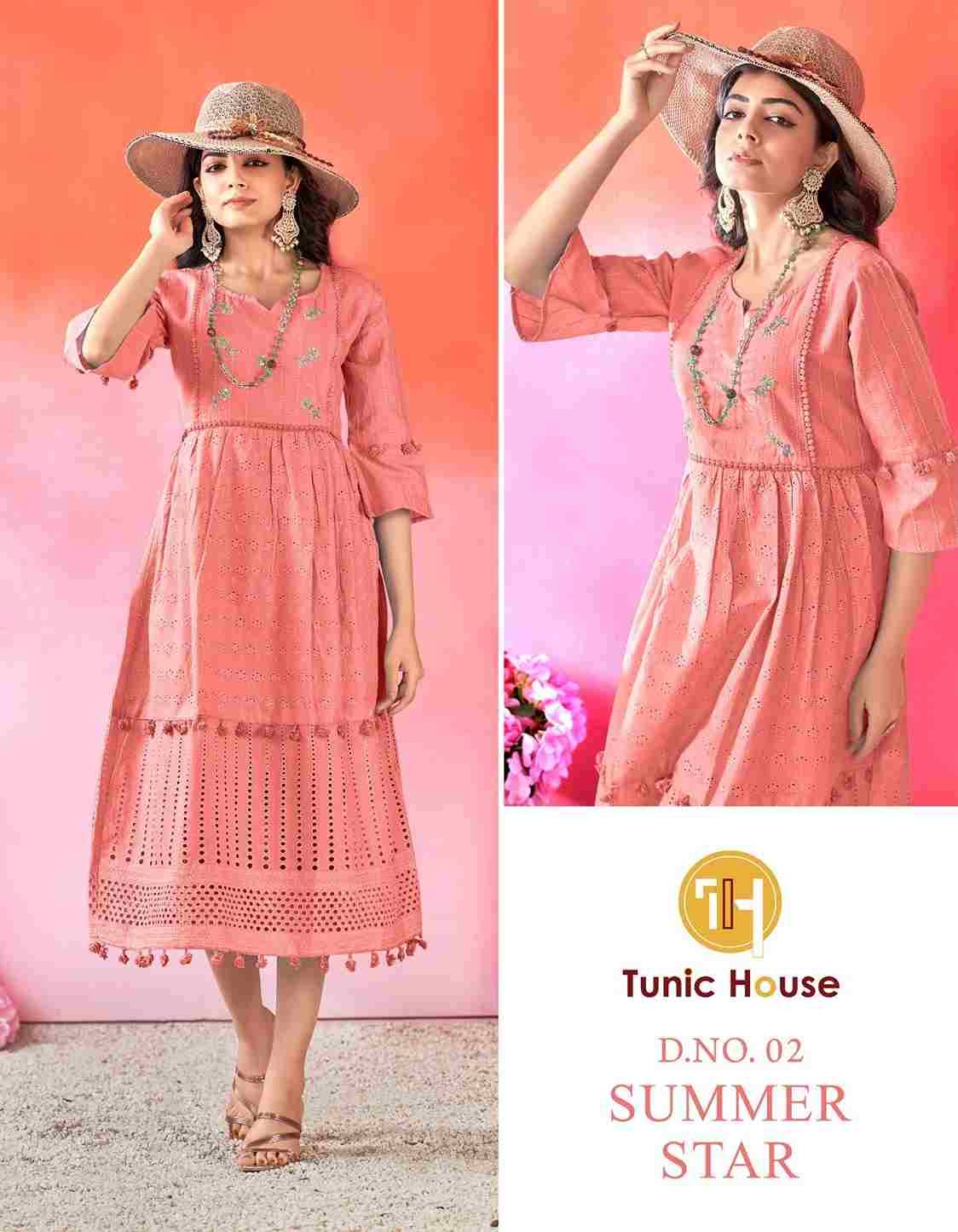 Summer Star By Tunic House 01 To 08 Series Designer Stylish Fancy Colorful Beautiful Party Wear & Ethnic Wear Collection Cotton Print Kurtis At Wholesale Price