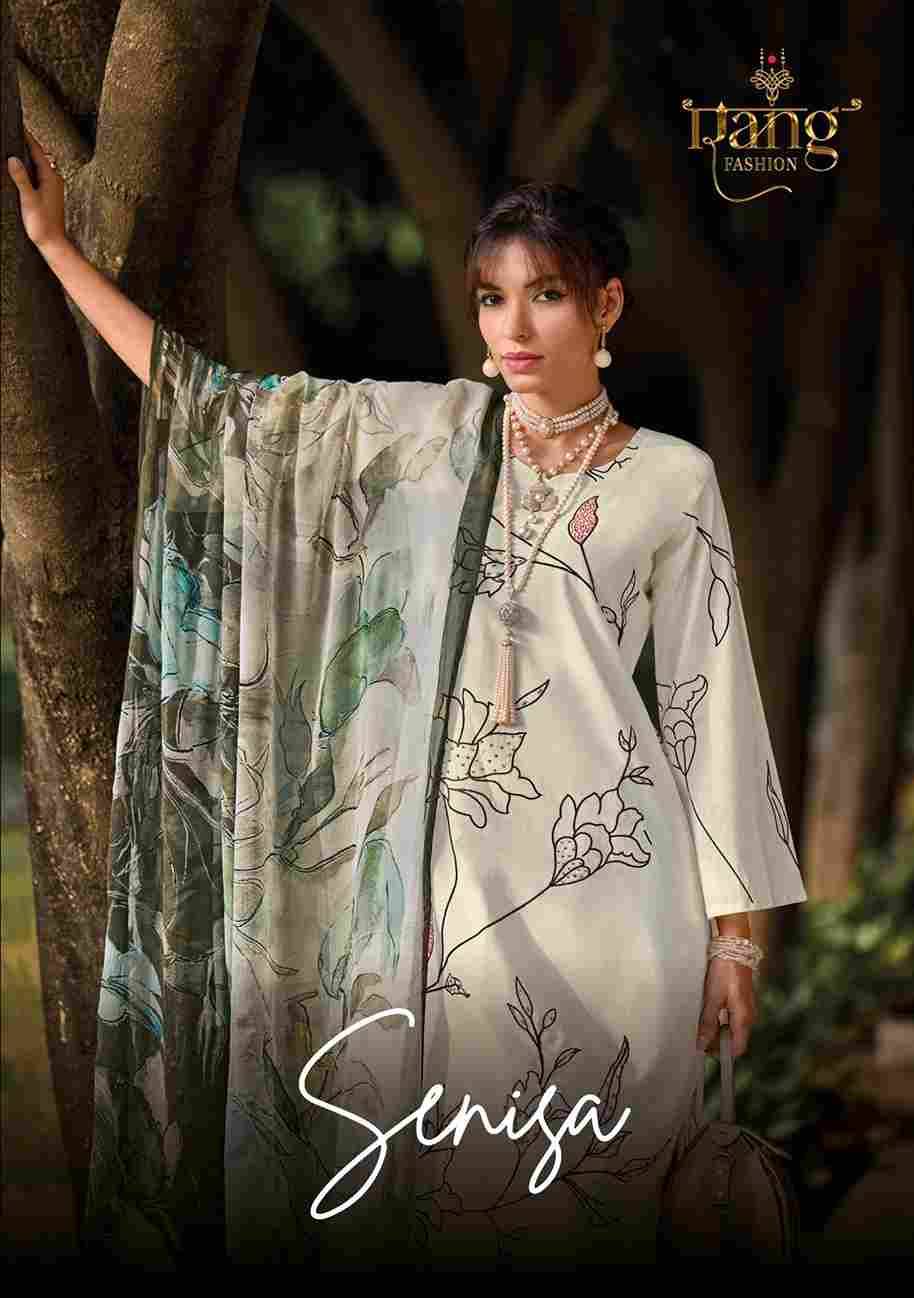 Senisa By Rang Fashion 1001 To 1004 Series Designer Festive Suits Beautiful Fancy Stylish Colorful Party Wear & Occasional Wear Lawn Cotton Print Dresses At Wholesale Price