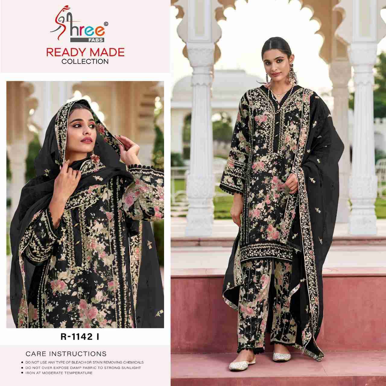 Shree Fabs Hit Design R-1142 Colours Vol-3 By Shree Fabs R-1142-H To R-1142-K Series Beautiful Pakistani Suits Colorful Stylish Fancy Casual Wear & Ethnic Wear Organza Embroidered Dresses At Wholesale Price