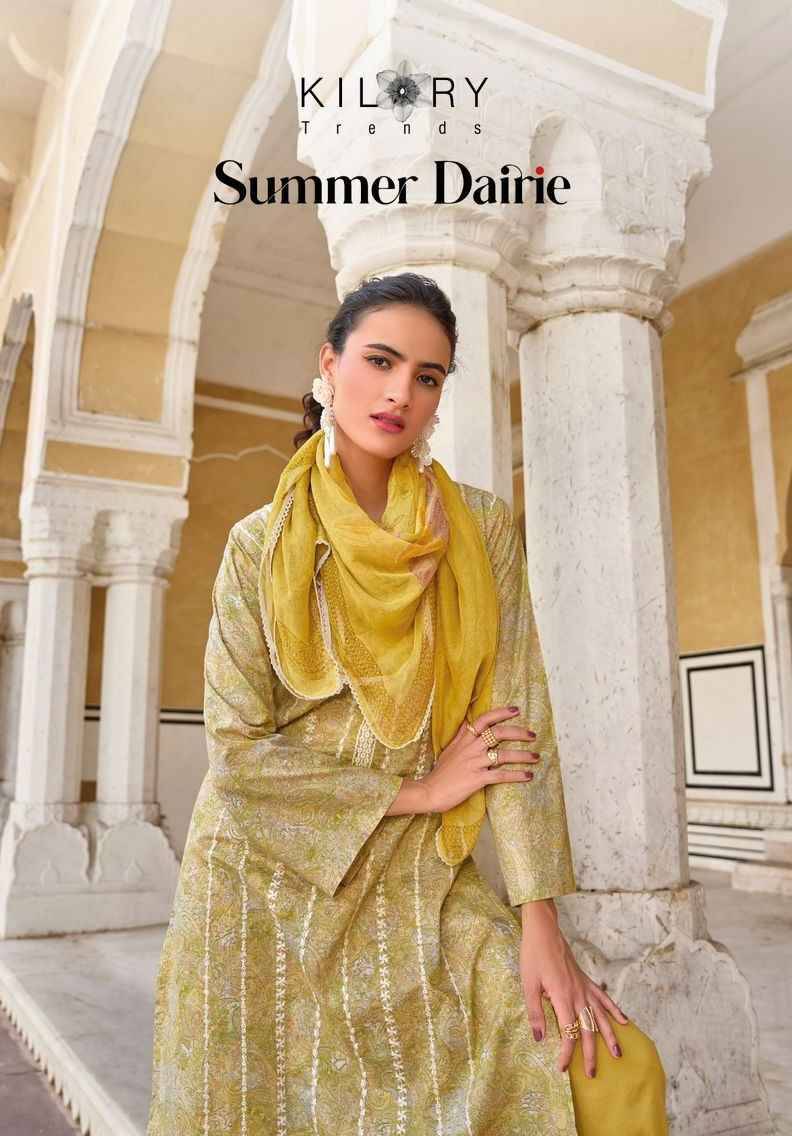 Summer Diarie By Kilory 1021 To 1028 Series Beautiful Festive Suits Colorful Stylish Fancy Casual Wear & Ethnic Wear Pure Lawn Cotton Digital Print Dresses At Wholesale Price