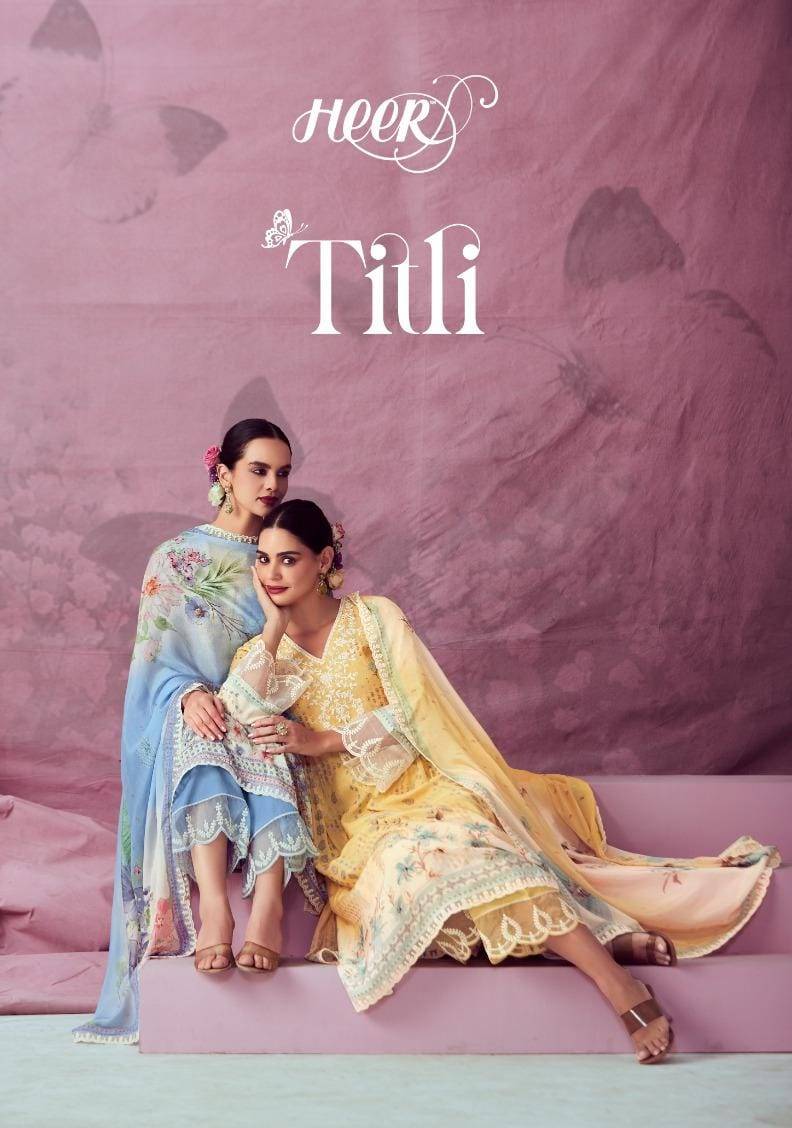 Titli By Kimora Fashion 9261 To 9266 Series Beautiful Festive Suits Colorful Stylish Fancy Casual Wear & Ethnic Wear Pure Muslin Print Dresses At Wholesale Price