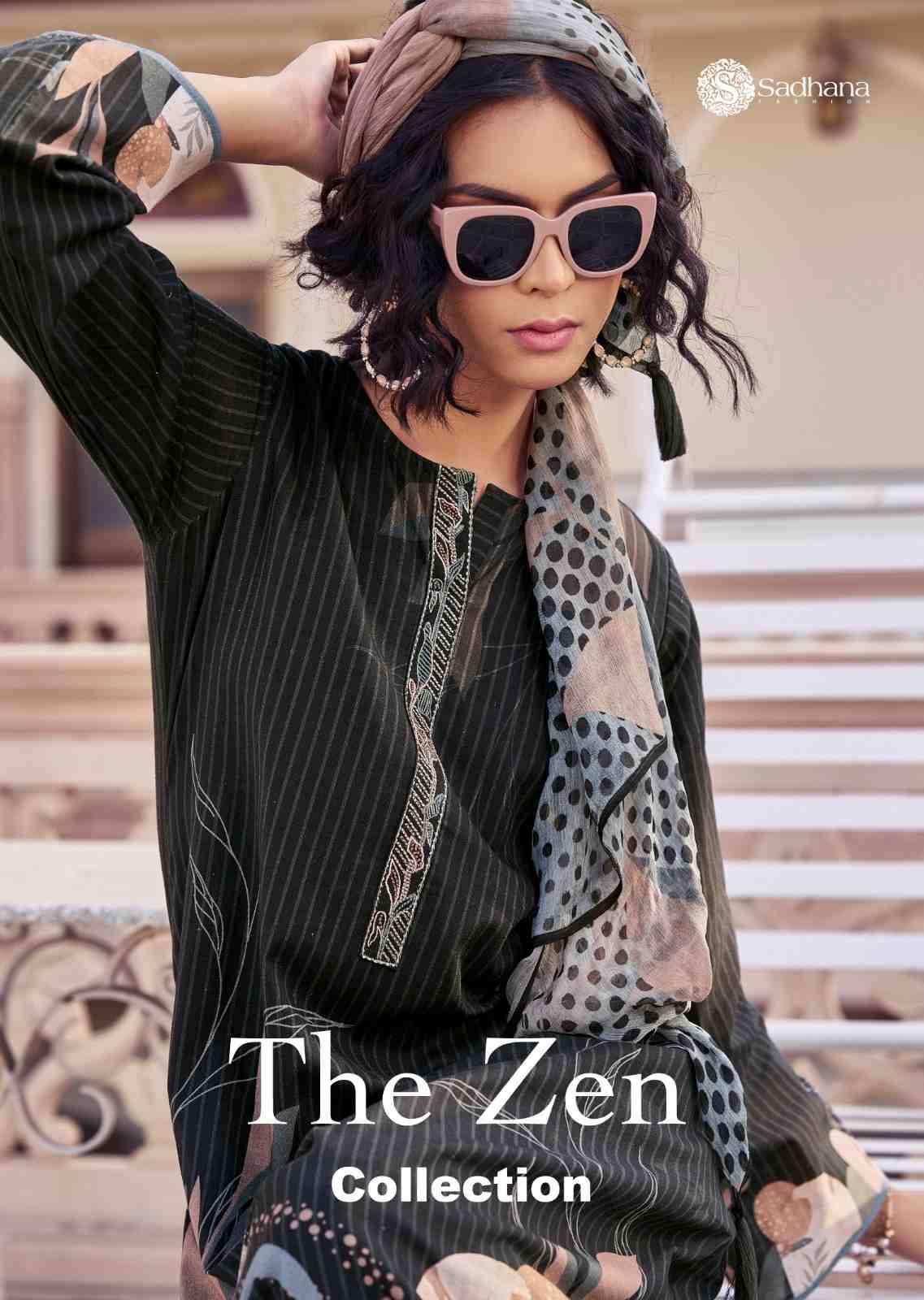 The Zen Collection By Sadhana Fashion 10117 To 10124 Series Beautiful Festive Suits Colorful Stylish Fancy Casual Wear & Ethnic Wear Pure Linen Dresses At Wholesale Price