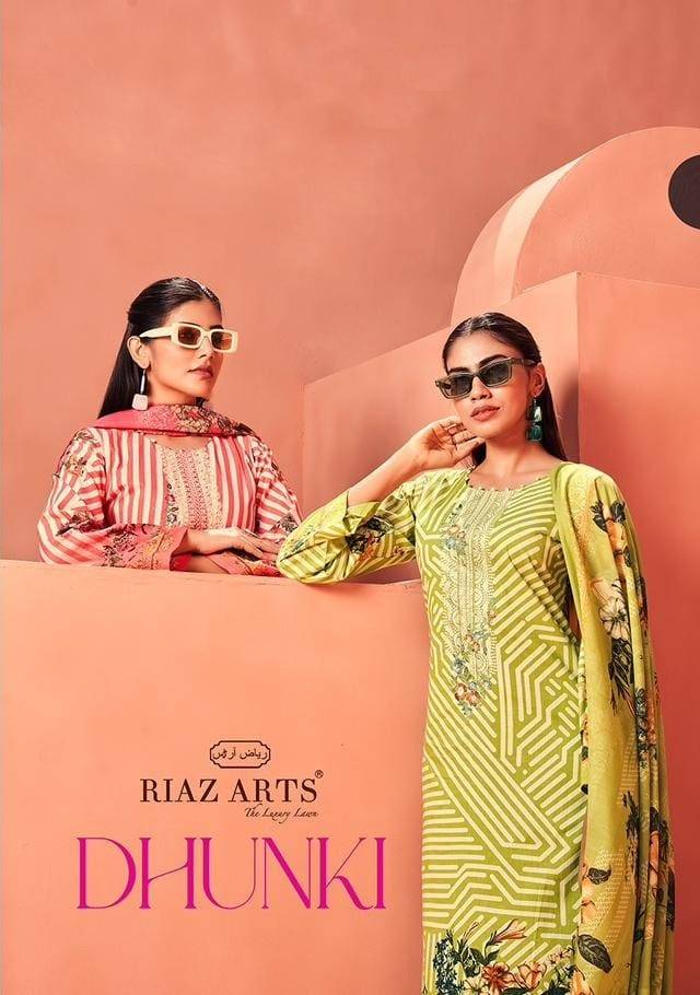 Dhunki By Riaz Arts 2901 To 2906 Series Beautiful Festive Suits Colorful Stylish Fancy Casual Wear & Ethnic Wear Pure Lawn Dresses At Wholesale Price