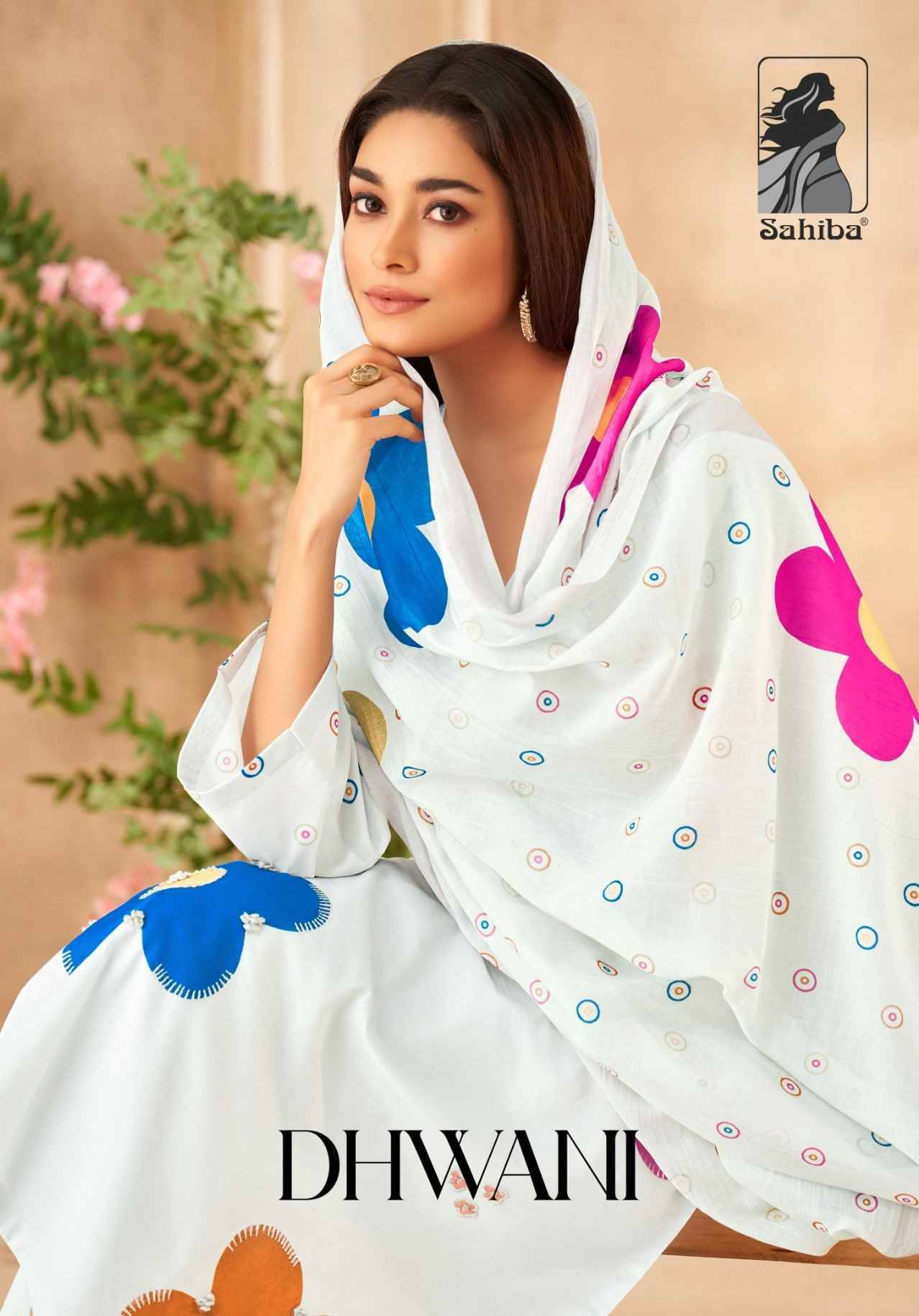 Dhwani By Sahiba Fabrics Beautiful Stylish Festive Suits Fancy Colorful Casual Wear & Ethnic Wear & Ready To Wear Pure Lawn Cotton With Embroidery Dresses At Wholesale Price