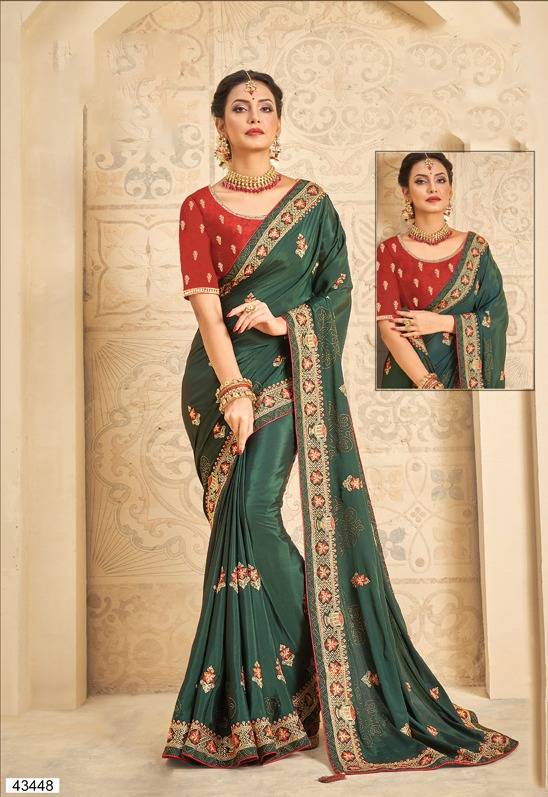 Helisha By Mahotsav Creation 43447 To 43452 Series Indian Traditional Wear Collection Beautiful Stylish Fancy Colorful Party Wear & Occasional Wear Silk Sarees At Wholesale Price