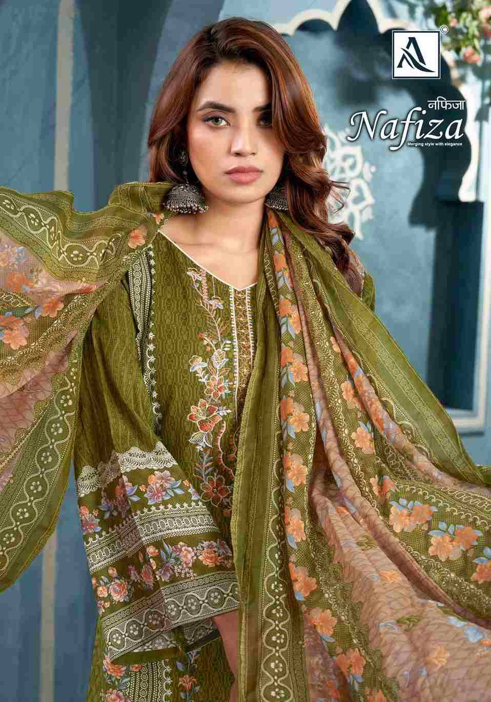 Nafiza By Alok Suit 1532-001 To 1532-008 Series Beautiful Festive Suits Stylish Fancy Colorful Casual Wear & Ethnic Wear Pure Cambric Cotton Print Dresses At Wholesale Price