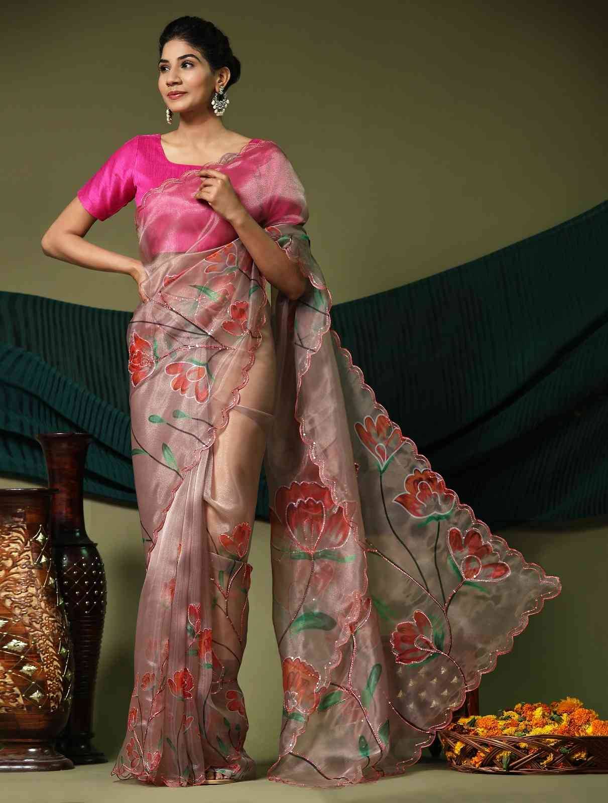 Rangat By Fashid Wholesale 01 To 06 Series Indian Traditional Wear Collection Beautiful Stylish Fancy Colorful Party Wear & Occasional Wear Soft Organza Sarees At Wholesale Price