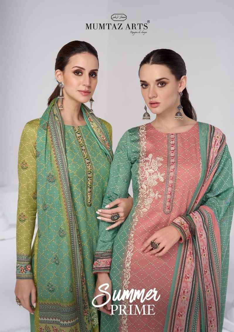 Summer Prime By Mumtaz Arts 18001 To 18007 Series Beautiful Stylish Festive Suits Fancy Colorful Casual Wear & Ethnic Wear & Ready To Wear Pure Jam Satin Digital Print Dresses At Wholesale Price