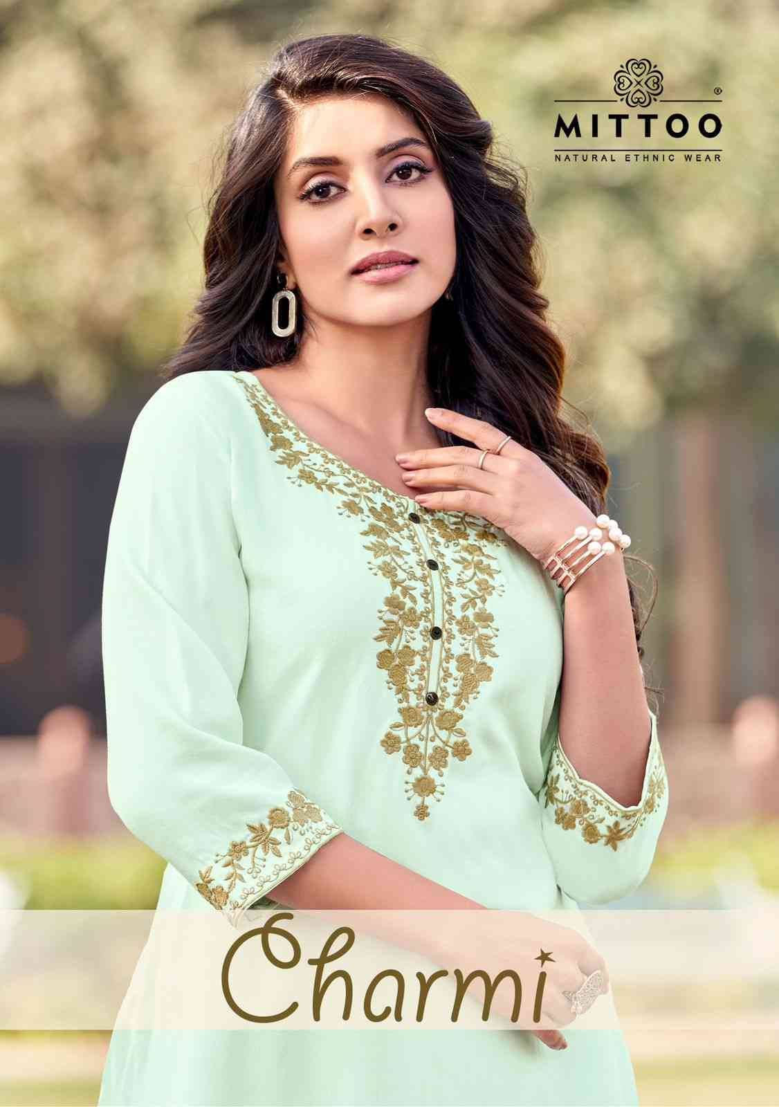 Charmi By Mittoo 2001 To 2006 Series Designer Stylish Fancy Colorful Beautiful Party Wear & Ethnic Wear Collection Heavy Rayon Tops At Wholesale Price