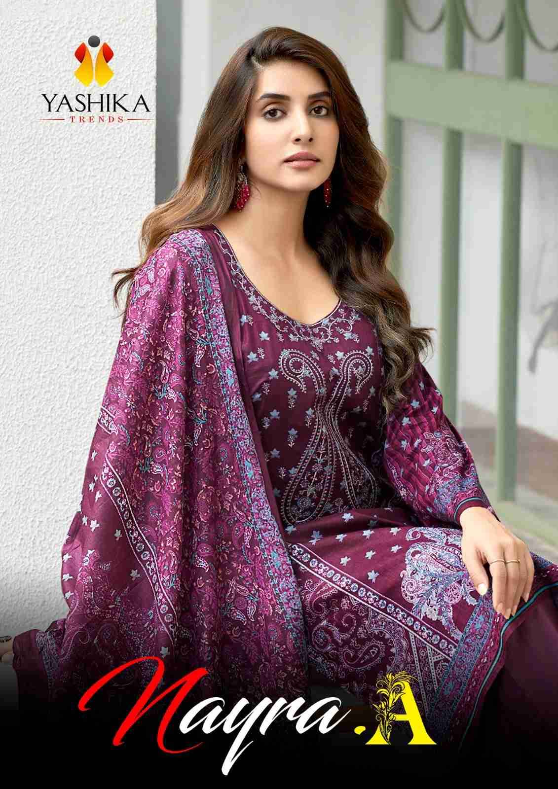 Nayra.A By Yashika Trends 1001 To 1008 Series Beautiful Festive Suits Colorful Stylish Fancy Casual Wear & Ethnic Wear Pure Cotton Print Dresses At Wholesale Price
