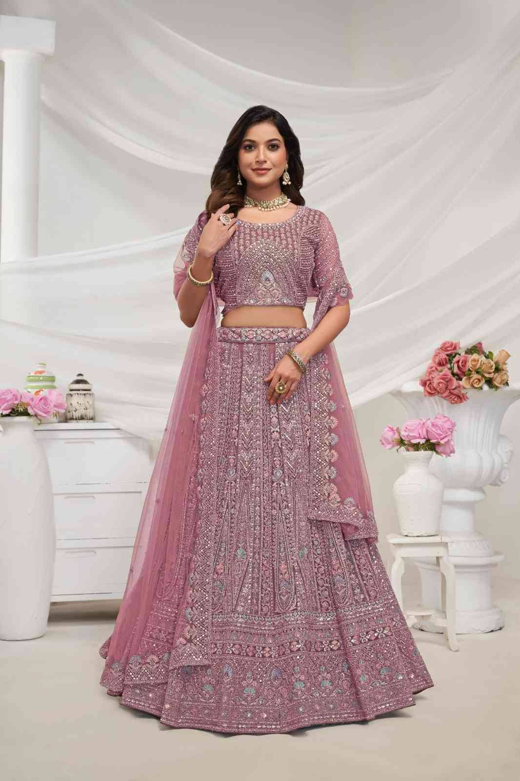 Non Catalog Vol-11 By Pc Designer Beautiful Wedding Collection Occasional Wear & Party Wear Soft Net Lehengas At Wholesale Price