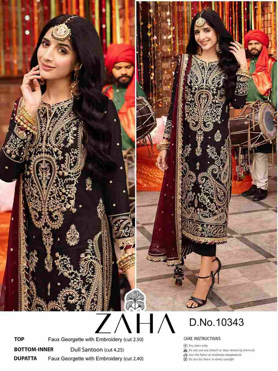 ZAHA-10116-B BY ZAHA BEAUTIFUL PAKISTANI SUITS COLORFUL STYLISH FANCY ...