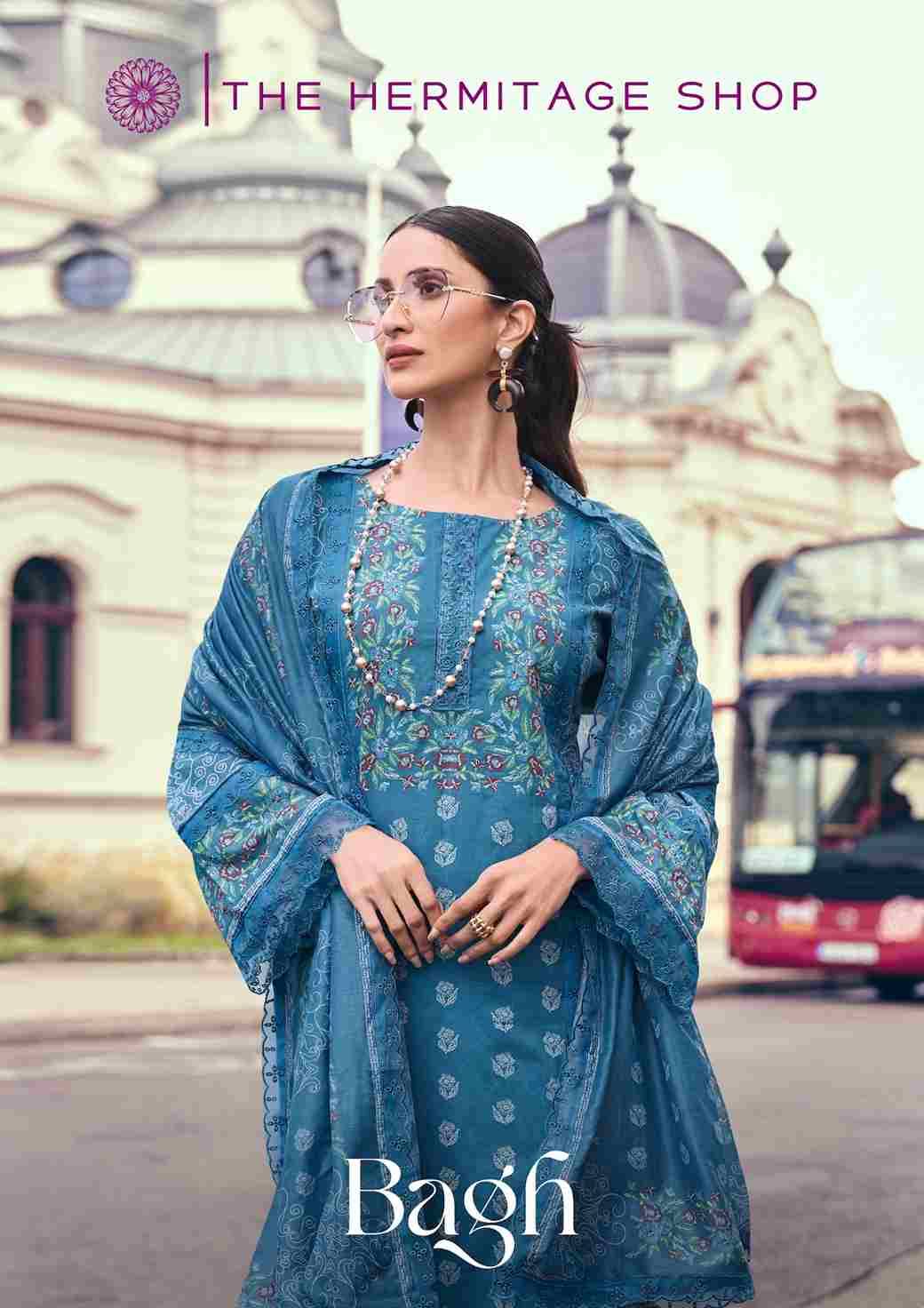 Bagh By The Hermitage Shop 01 To 06 Series Beautiful Festive Suits Colorful Stylish Fancy Casual Wear & Ethnic Wear Pure Lawn Cotton Dresses At Wholesale Price
