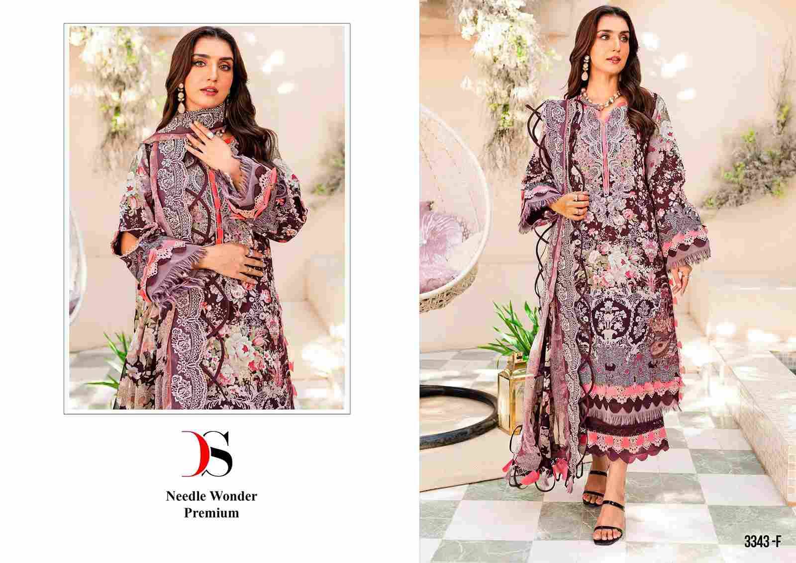 Deepsy Hit Design 3343 Colours Vol-2 By Deepsy Suits 3343-E To 3343-H Series Designer Pakistani Suits Beautiful Fancy Stylish Colorful Party Wear & Occasional Wear Pure Cotton With Embroidery Dresses At Wholesale Price