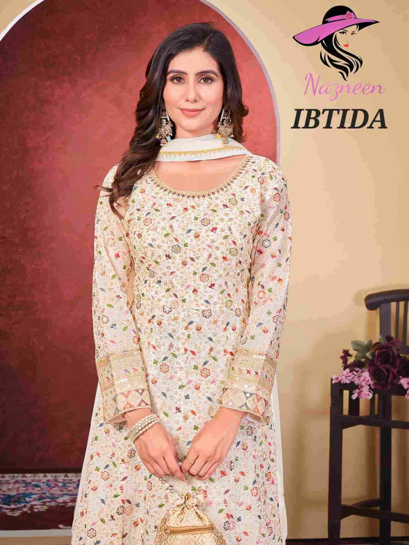 Ibtida By Nazneen 1764 To 1765 Series Designer Stylish Fancy Colorful Beautiful Party Wear & Ethnic Wear Collection Georgette Gown With Bottom At Wholesale Price