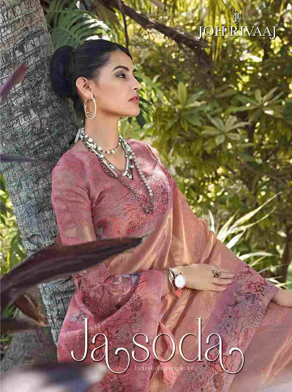 Jasoda By Joh Rivaaj 24221 To 24229 Series Indian Traditional Wear Collection Beautiful Stylish Fancy Colorful Party Wear & Occasional Wear Silk Sarees At Wholesale Price