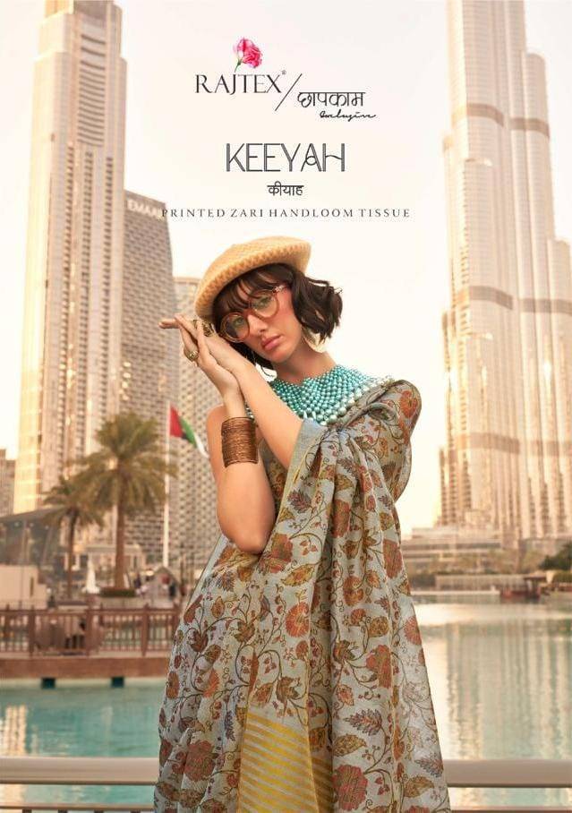 Keeyah By Raj Tex 377001 To 377006 Series Indian Traditional Wear Collection Beautiful Stylish Fancy Colorful Party Wear & Occasional Wear Fancy Sarees At Wholesale Price